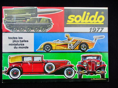 Solido katalog - 1:43,