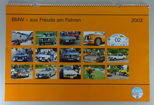 Wandkalender 2003 bmw - wandkalender, 02