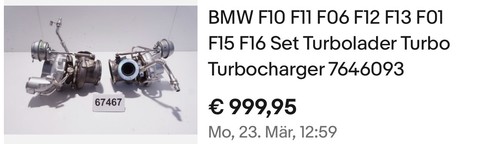 Turbolader 156045955714 bmw - turbolader,