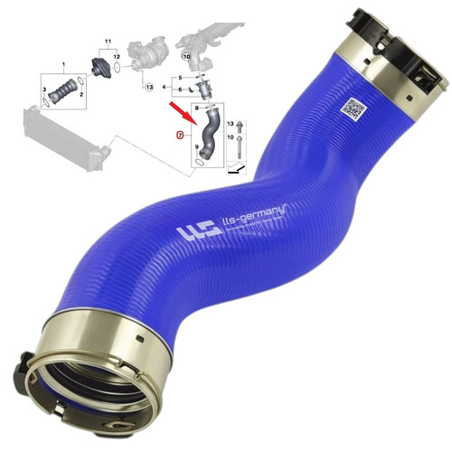 Verstärkter turboschlauch - verstärkter,